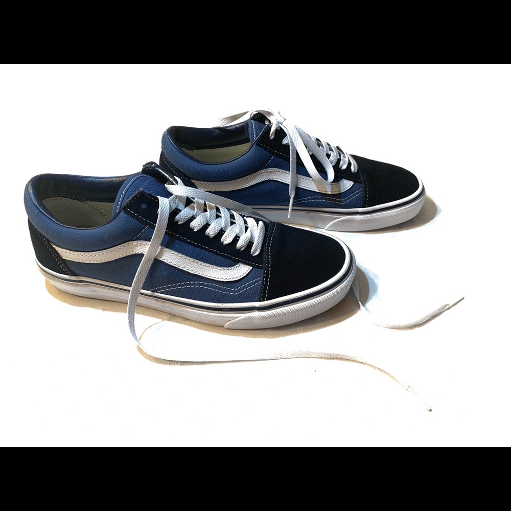 Vans Old Skool Skate Black/Navy Blue Shoe